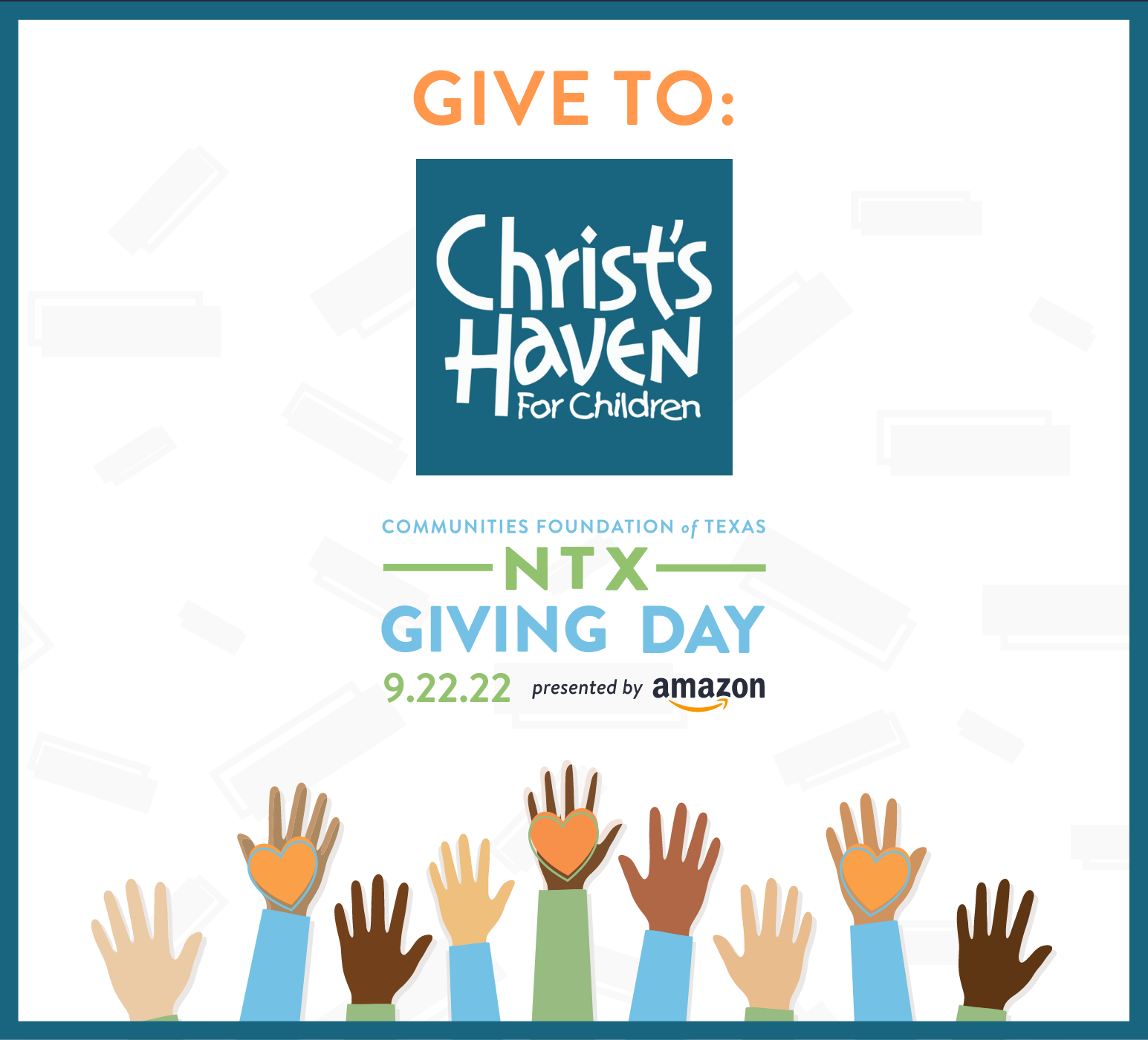 222 In 2022 - NTX Giving Day - Christ's Haven