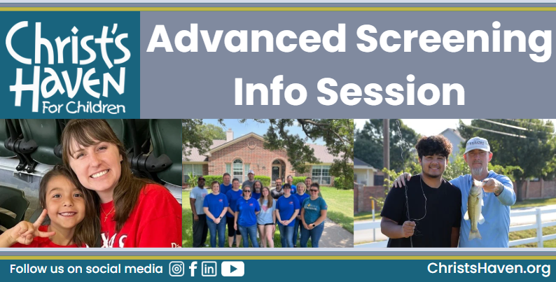 Advanced Screening Volunteer Session