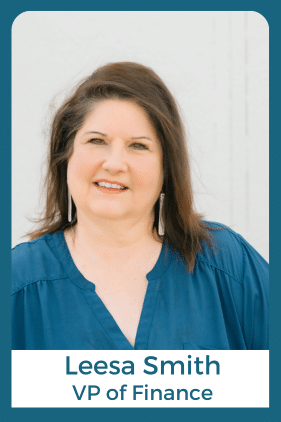 Photo of Leesa Smith VP of Finance