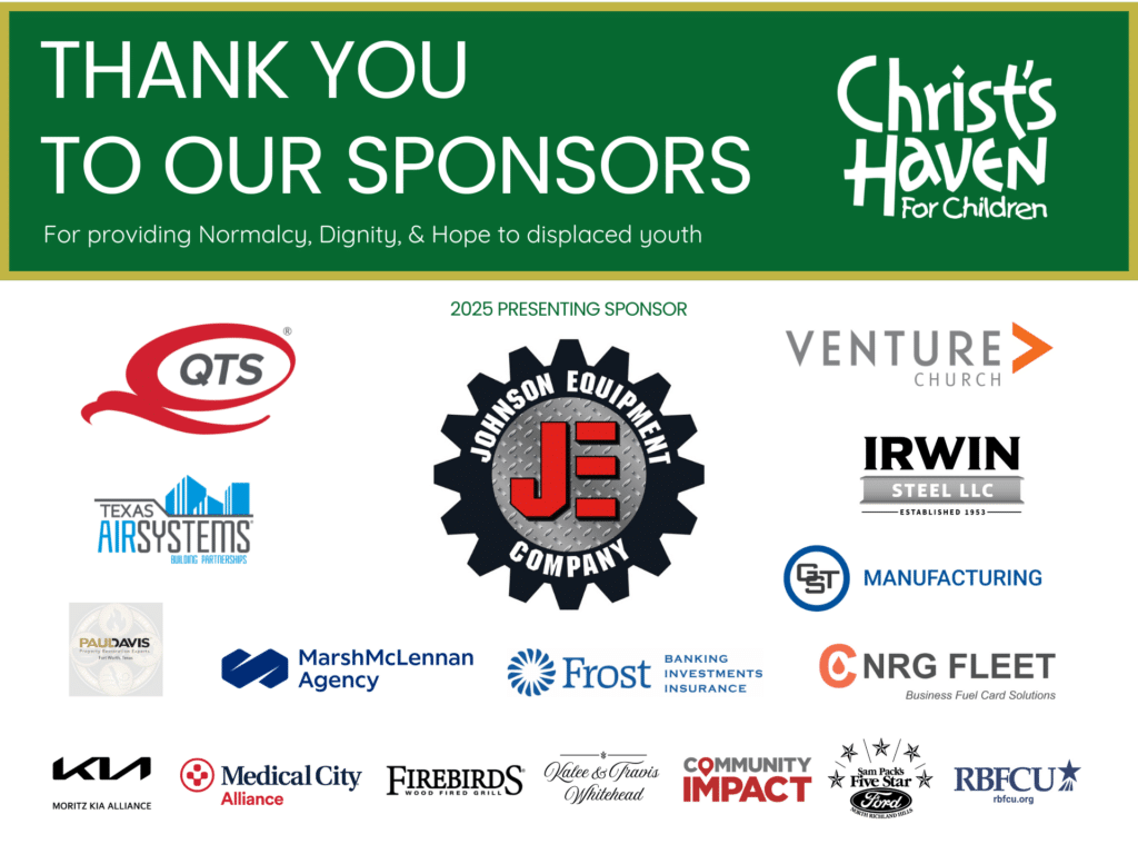 Sponsors of tournament, with logos